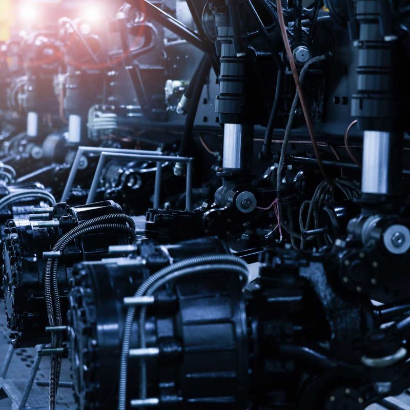 Instandhaltung der Schraubanlage in der Produktion